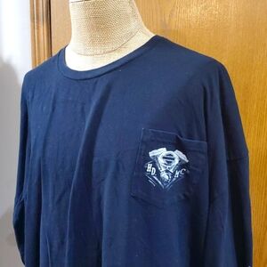 Harley Davidson Lafayette LA fluer de lis long sleeve tshirt